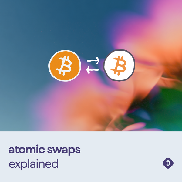 Atomic swaps explained