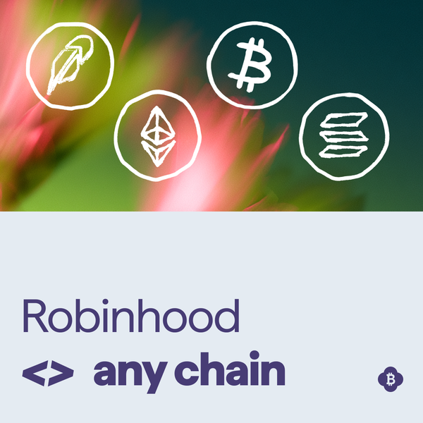 Swap cross chain to Robinhood Chain